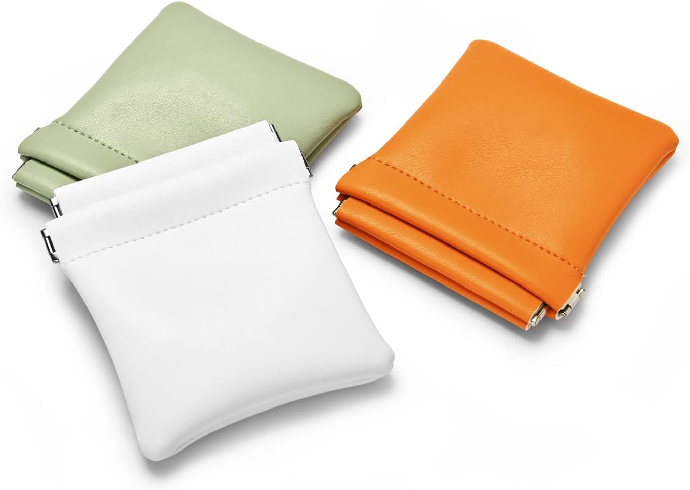 Oirlv Jewellery Organizer Bag Travel Jewellery Bag Case for Multiple Necklaces, Rings, Bracelets (Orange) &hellip; image number 5