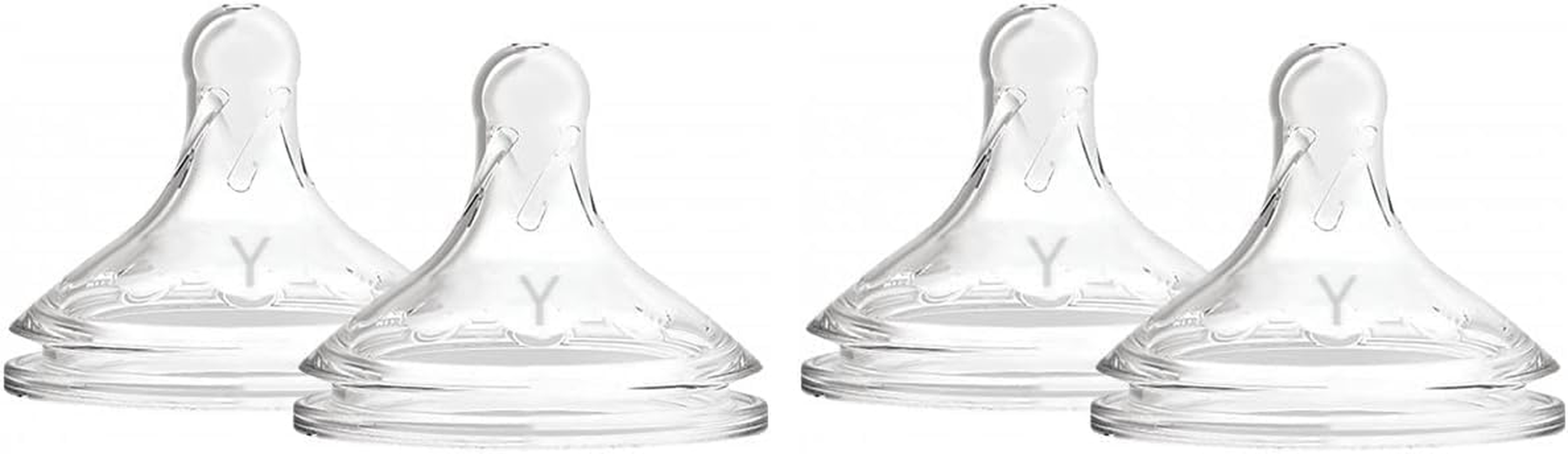 Dr Brown&rsquo;S Y-Cut Wide-Neck Options plus Teat 2 Pack