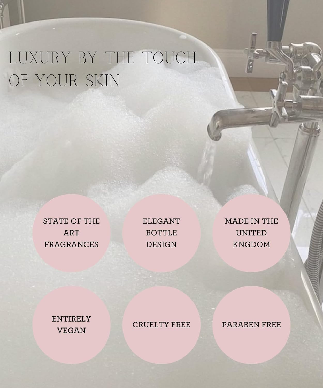 Baylis & Harding Goodness Rose & Geranium Natural Bath Soak, 500Ml (Pack of 3) - Vegan Friendly image number 4