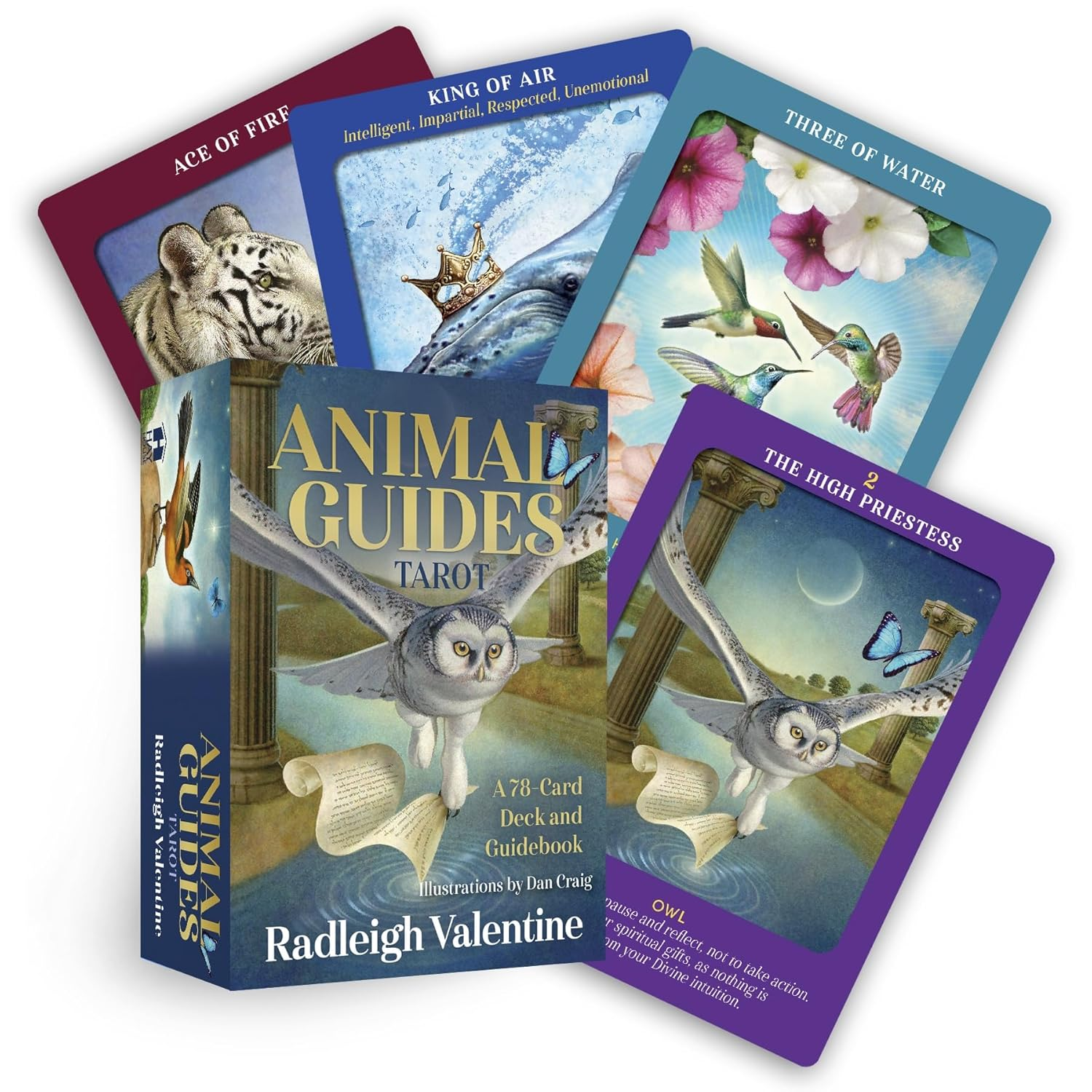 Animal Guides Tarot: a 78-Card Deck and Guidebook image number 1