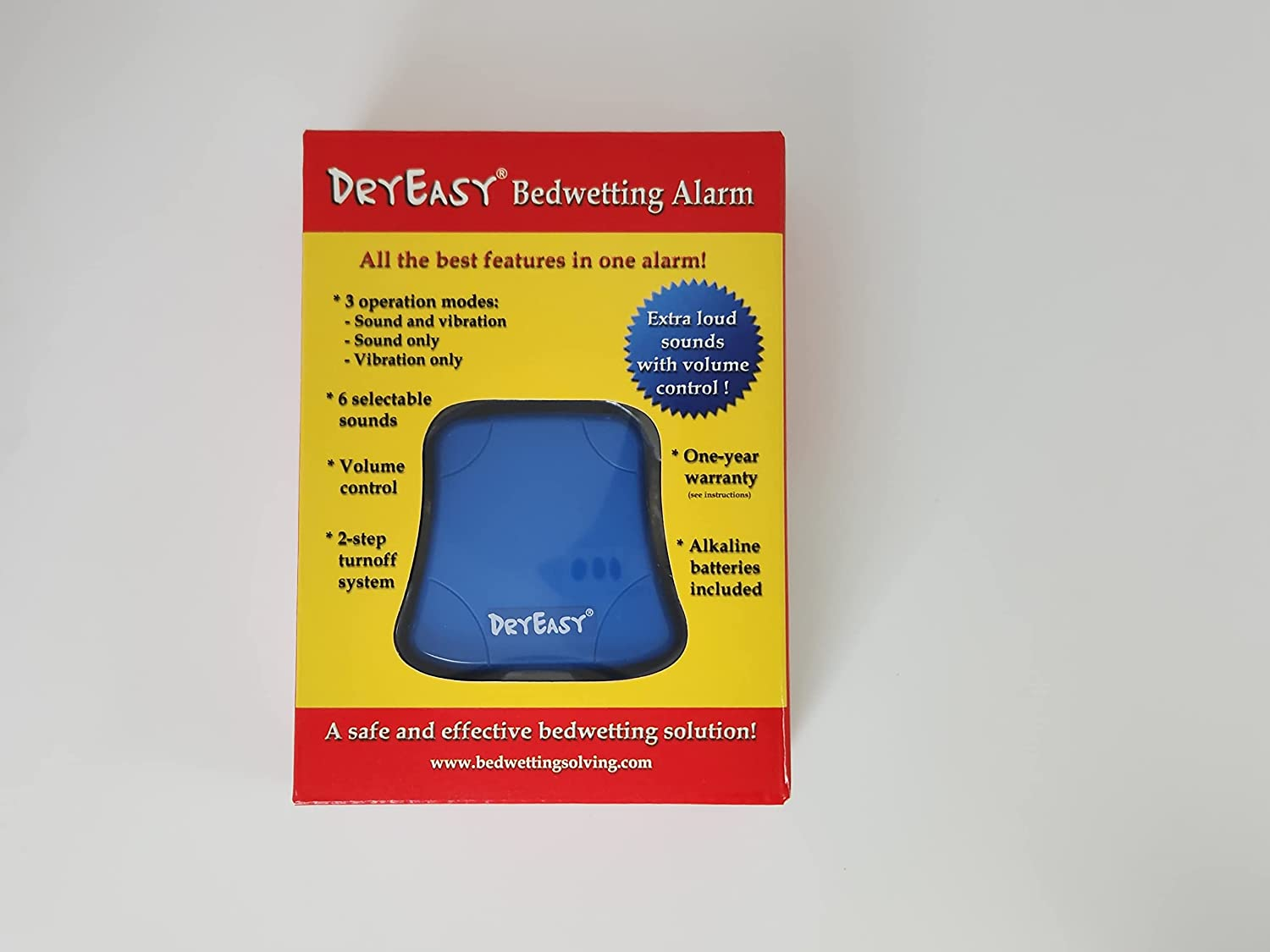 New Dryeasy Bedwetting Alarm with Volume Control, 6 Selectable Sounds and Vibration image number 2