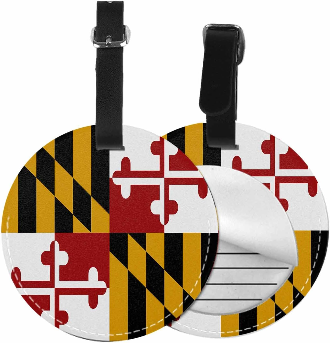 TKS MITLAN 1 Pcs Luggage Tag Basketball Skin Texture Privacy Cover ID Label Address Card for Travel Bag Suitcase Leather Luggage Tag for Women Men Girls Travel(Round)