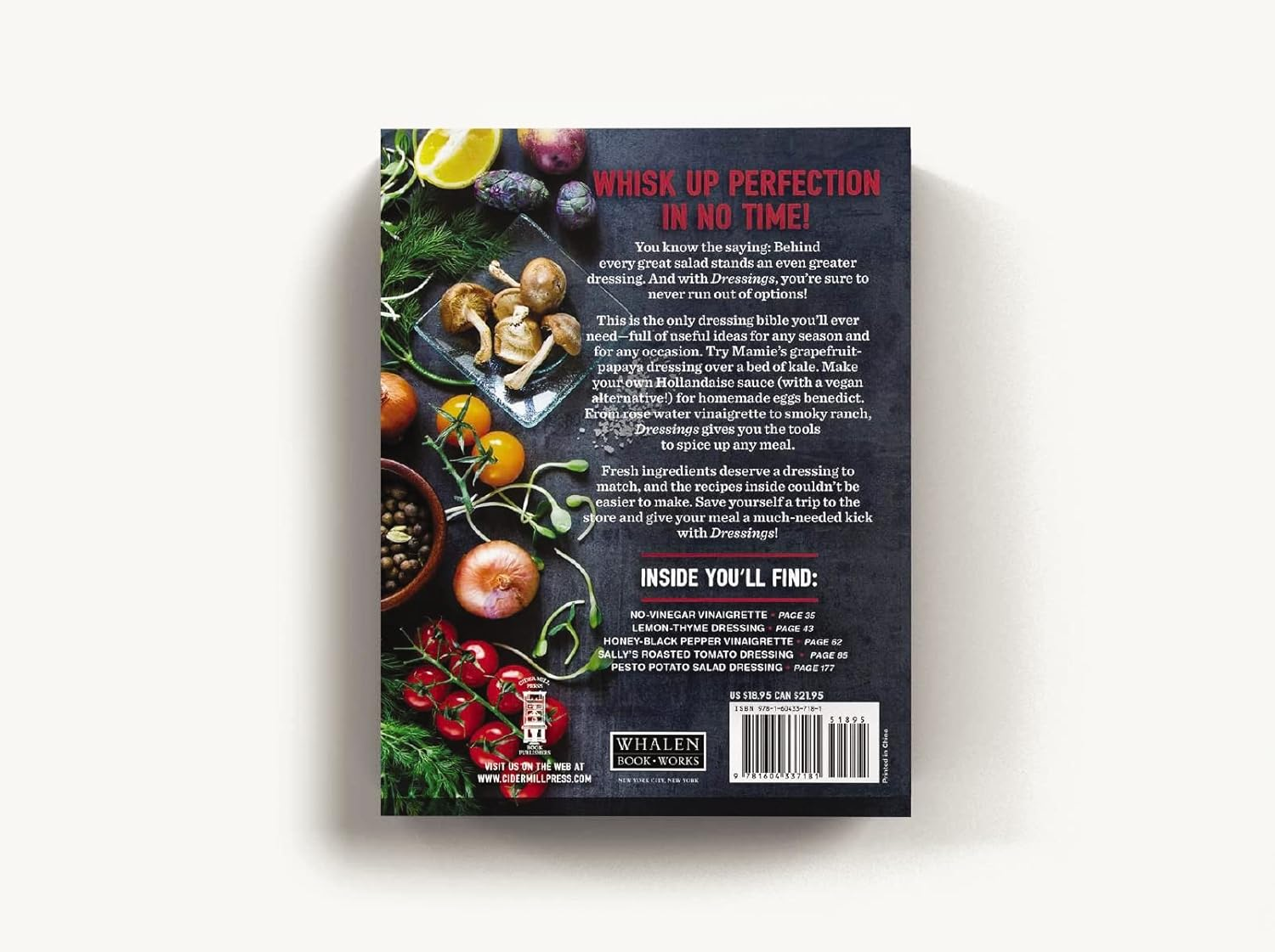 Dressings: over 200 Recipes for the Perfect Salads, Marinades, Sauces, and Dips: over 200 Recipes for the Perfect Salads, Marinades, Sauces, and Dips ... Ingredients for Gourmet Dressings at Home) image number 3