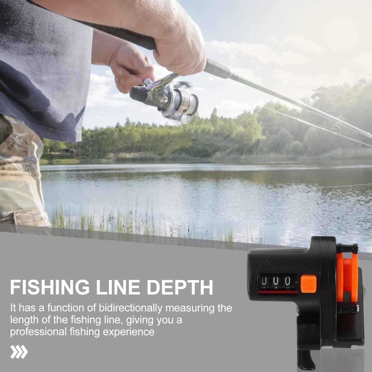 AIMALL 999 Meters Fishing Line Counter with Precision Display and Easy Operation image number 5