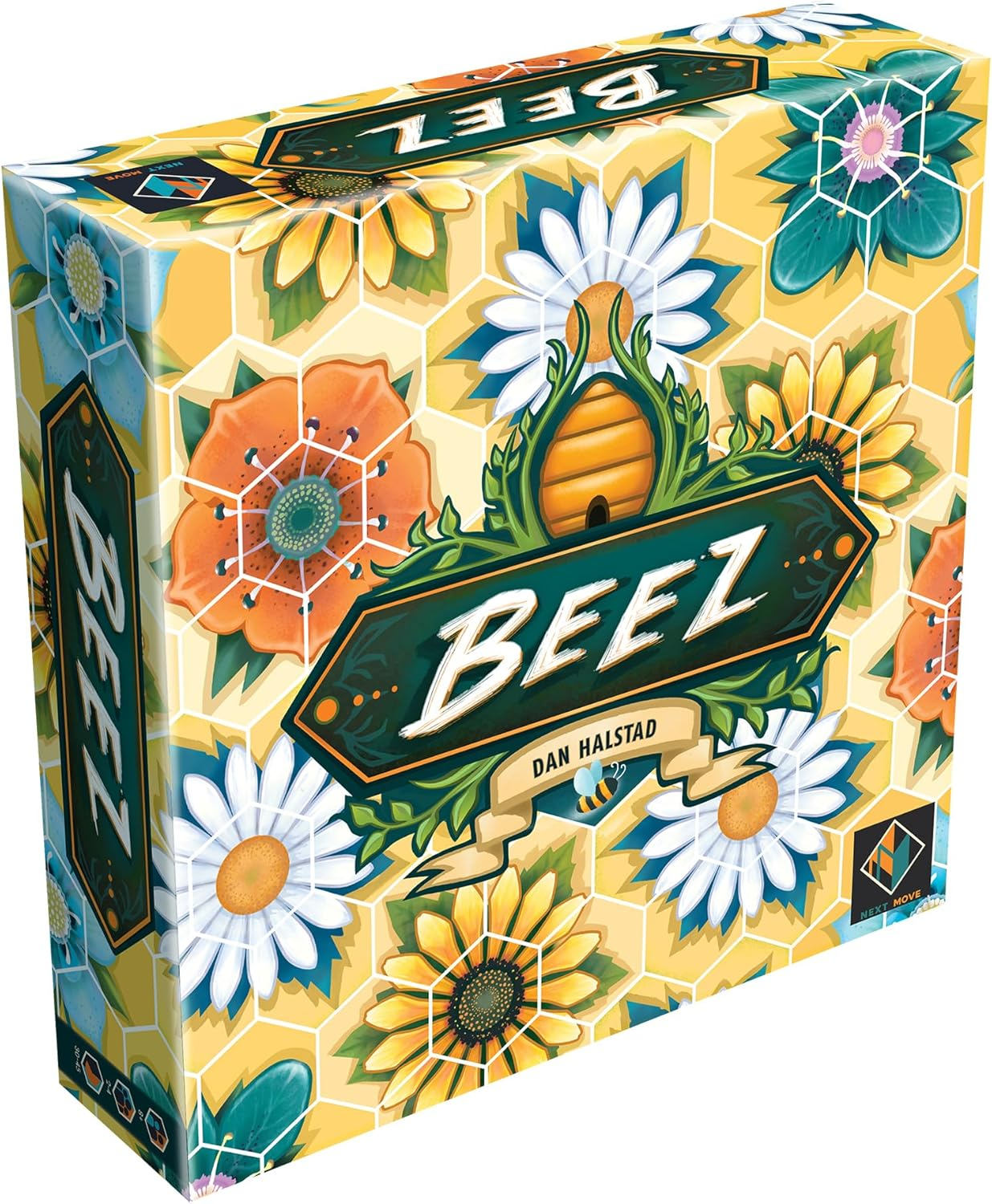 Plan B Games Next Move Beez Board Game (2-4 Players, 8+) image number 1