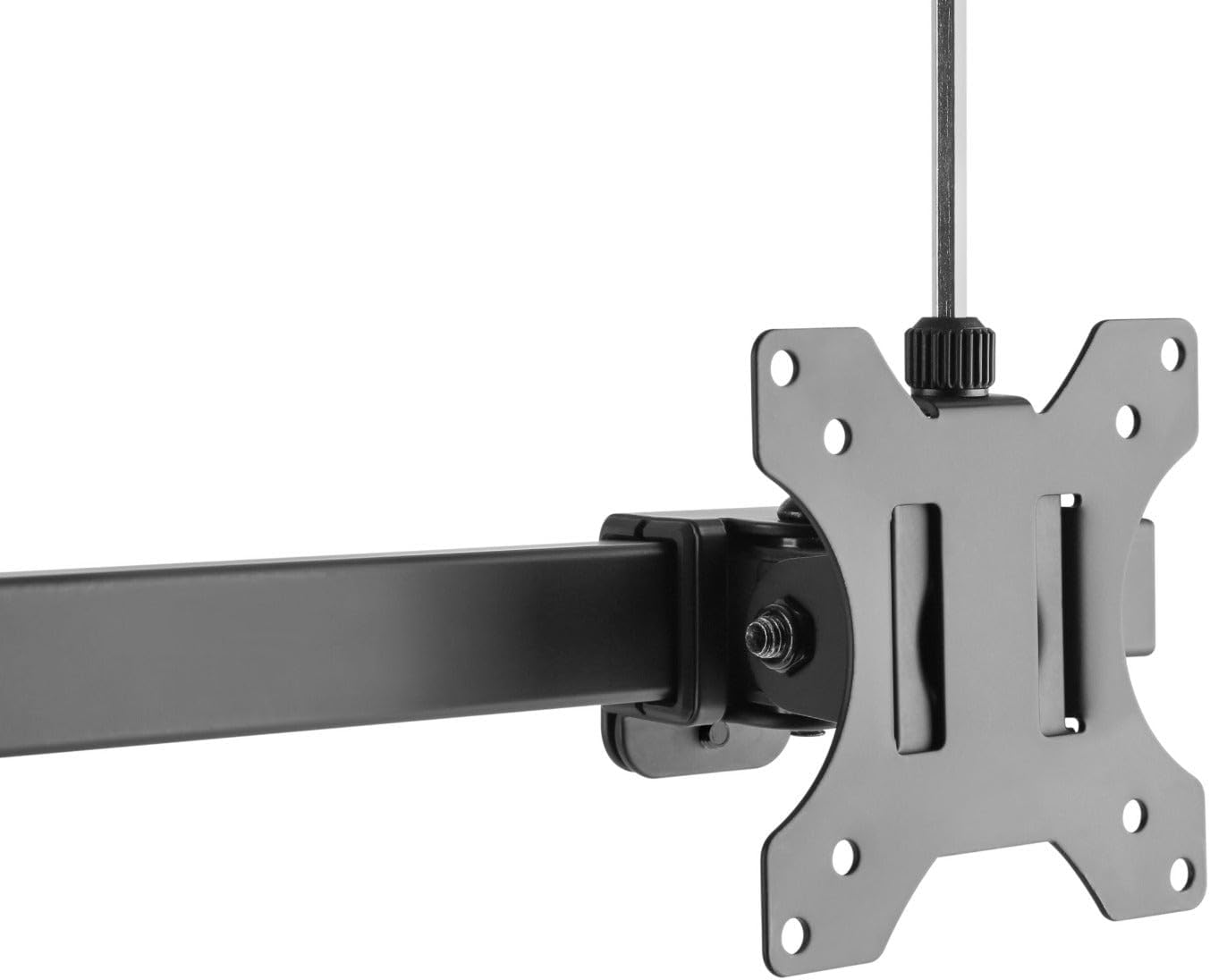 Brateck Dual Screen Pneumatic Vertical Lift Monitor Stand Fit Most 17-27 Inch Monitors image number 1