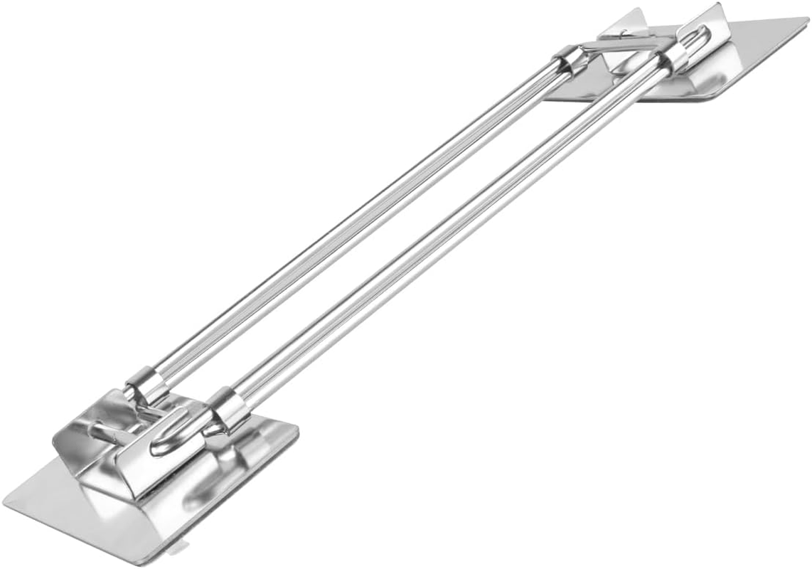 Safoner RV Shower Corner Storage Bar- Adjustable Stainless Steel Rod for Corner Shelves in Camper, Length 7.9-13.7 Inches- RV Bathroom Organization Must Have Accessories (2 Pack image number 4