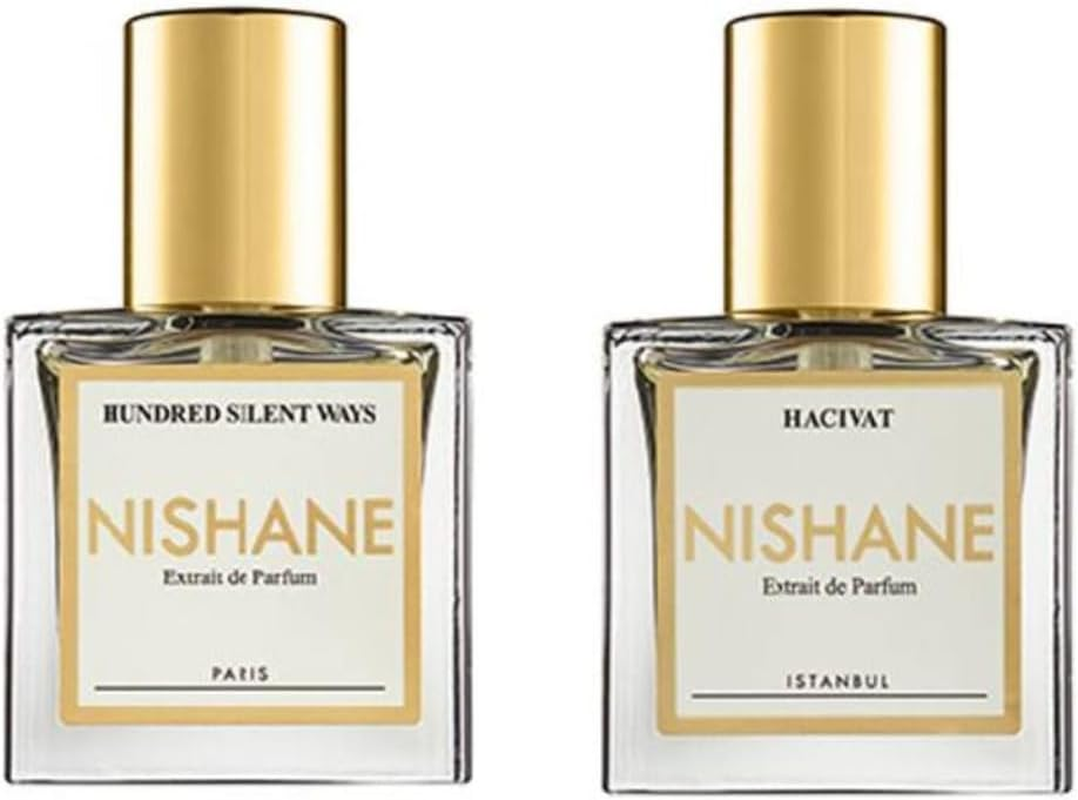 Nishane Twin Pack Hacivat and Hundred Silent Ways Extrait De Parfum 2 X 15Ml
