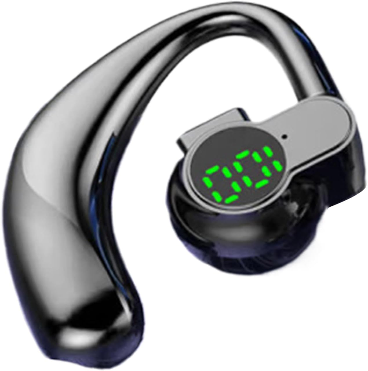 Fizepgo around the Ear Wireless Earbuds - Wireless Phone Earbuds | Headset with Digital Display for Outdoor Study Workout Play Game Gym Swimming Phone Calls Music image number 4