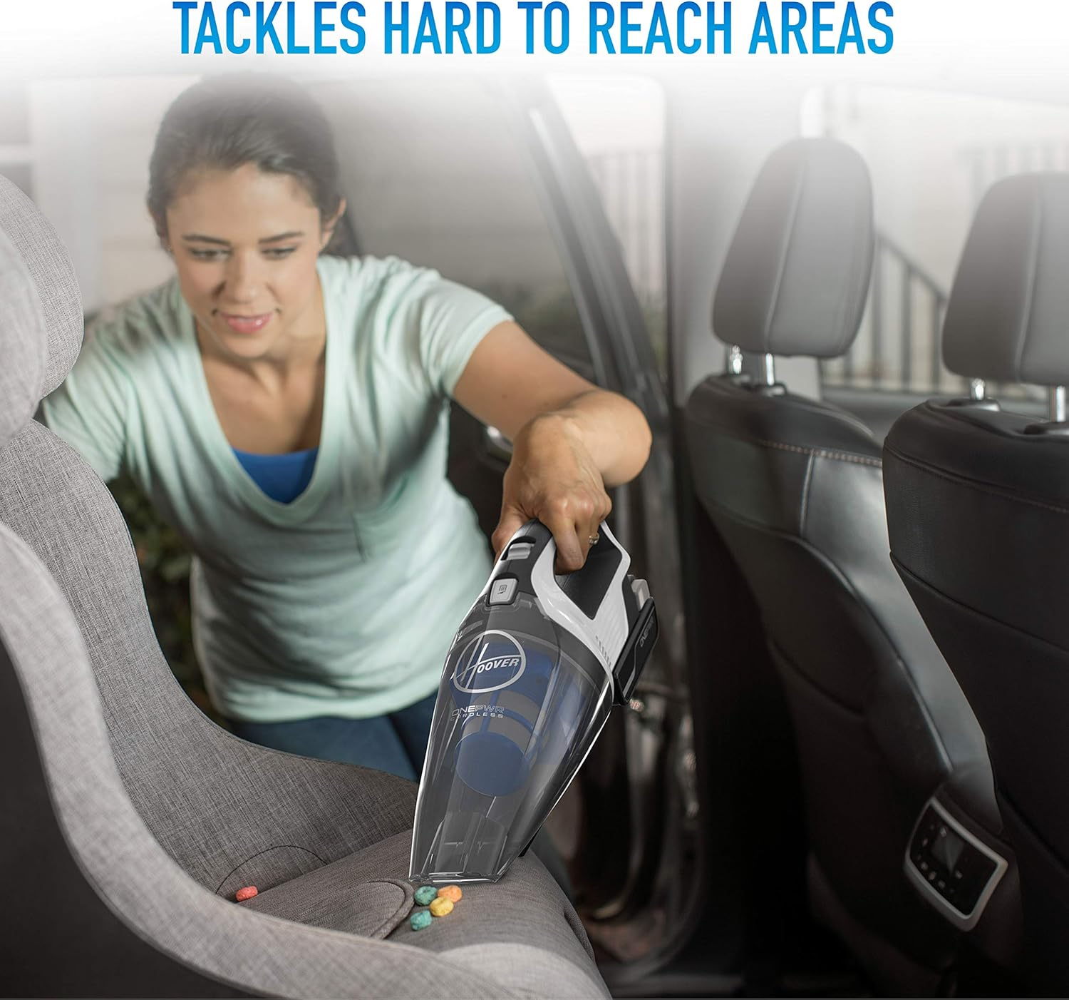 Hoover ONEPWR Cordless Handheld Portable Vacuum Cleaner, Strong Suction, Dual Filtration, Lightweight, 400 Ml Bowl Capacity for Quick and Easy Cleaning (Tool Only) image number 6