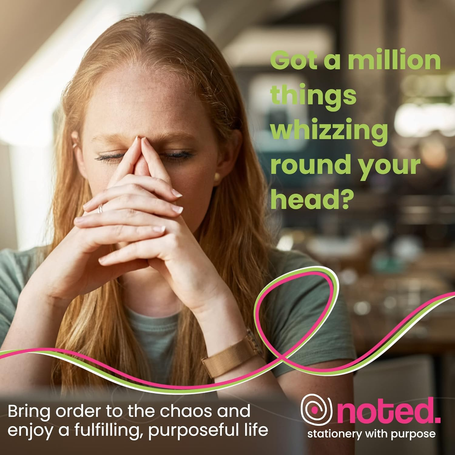 Noted A4 to Do List Pad &ndash; 52 Sheet Daily Todo Planner &ndash; 3 Section Undated Desk Organiser by &ndash; 29X21Cm - for Work Tasks, Study Revision and Home Planning &ndash; Colourful 100Gsm Paper