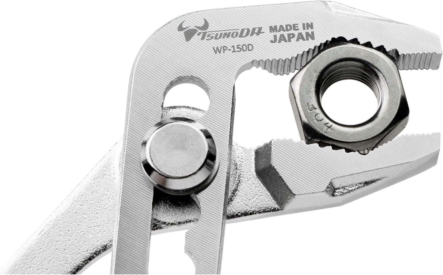 Tsunoda WP-150D Water Pump Pliers with Screwdriver, 5.9 Inches (150 Mm), Made in Japan, Tsubame Sanjo image number 3