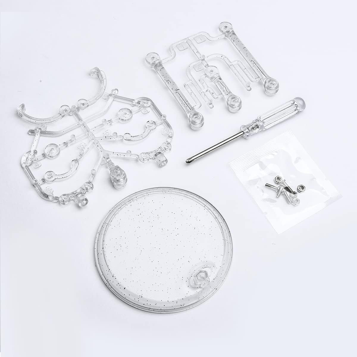 Ddung Doll Stand - Clear Doll Stand for 0.5" to 10" Dolls and Action Figure Stand (3-Pack) image number 5