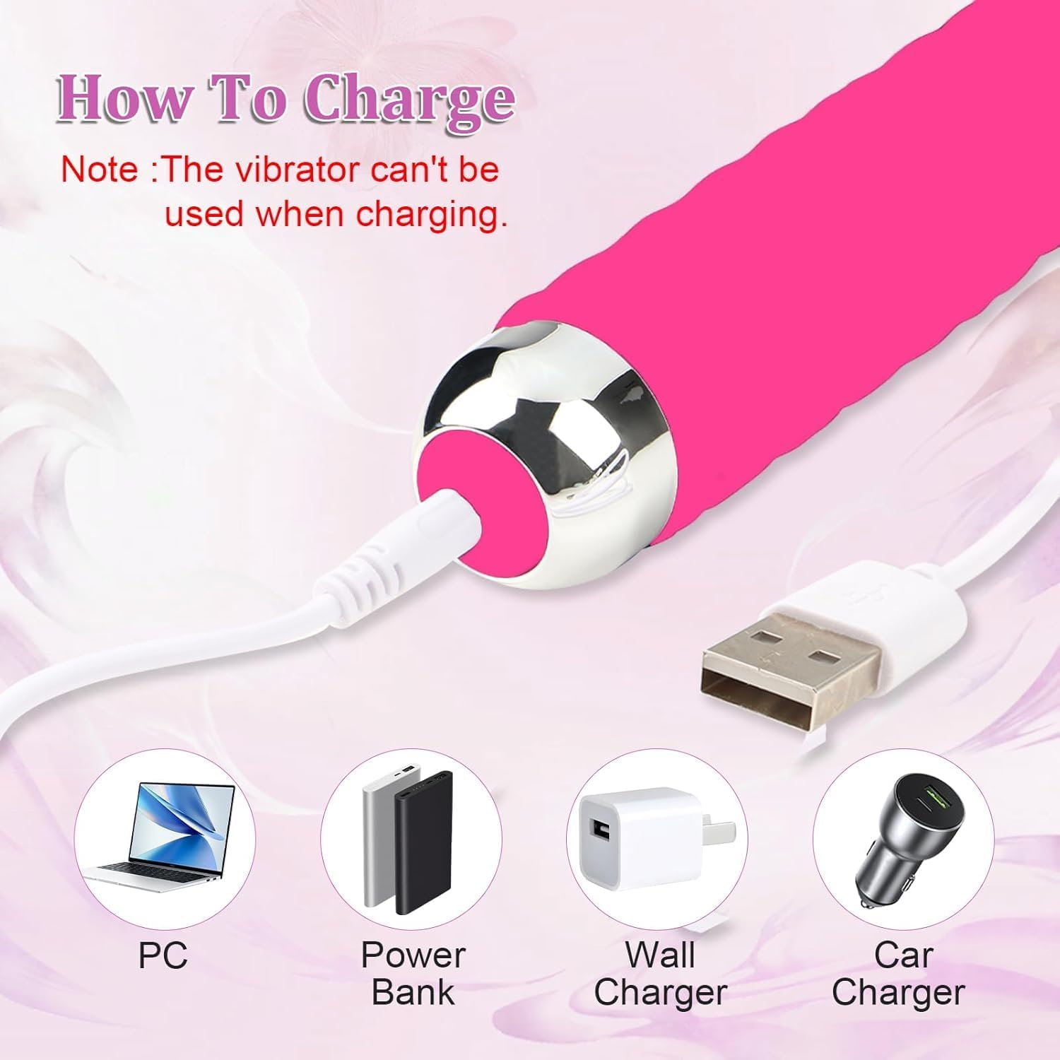 Female Vibrator Rechargeable 8 Speed ​​Low Noise Muscle Relaxer 20 Frequency Waterproof Handheld Neck Vibrator image number 3