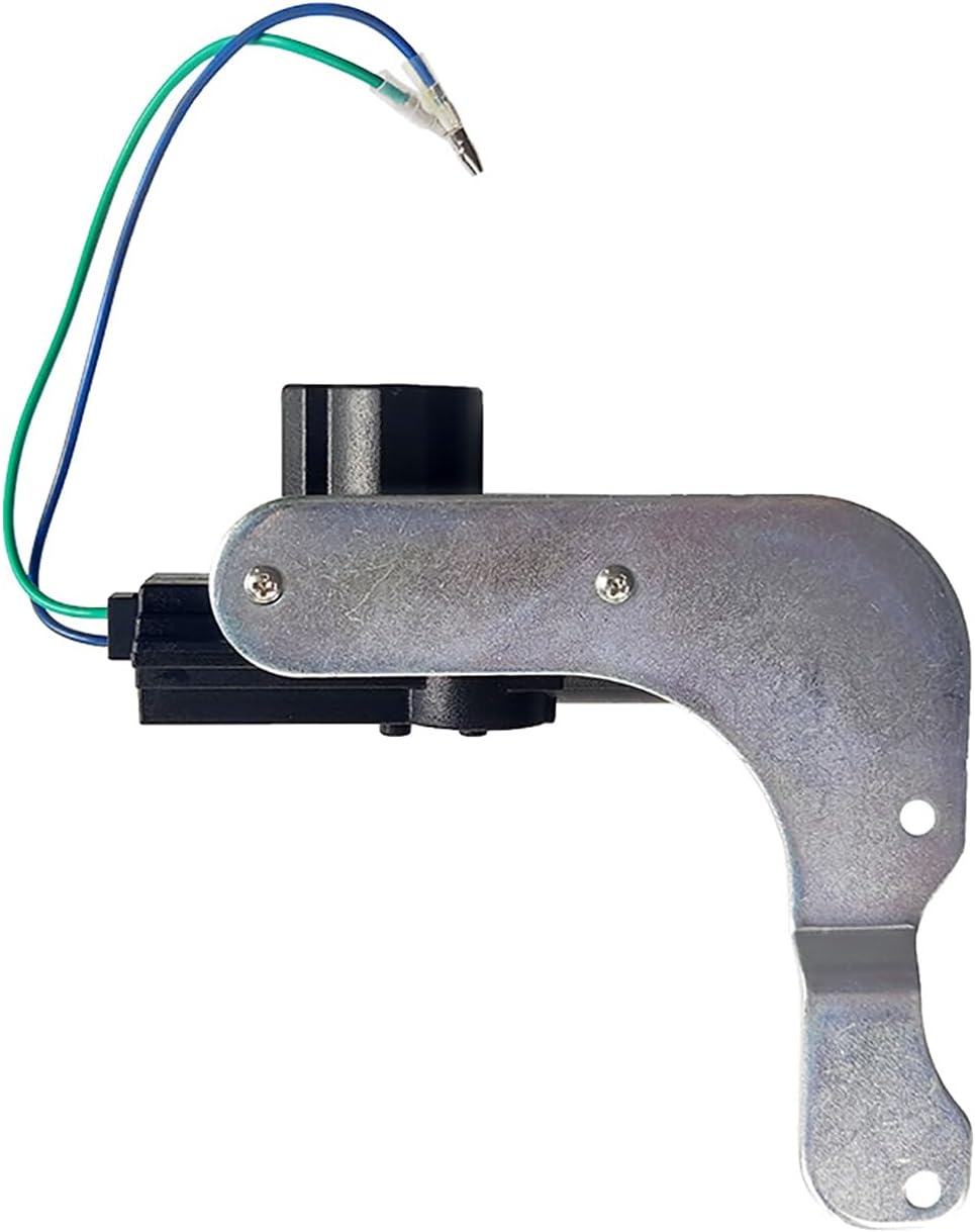 MAX COOL Truck Tool Box Lock, Trailer Door Lock with 2 Keys, 12V Power Operated Black Whale Tail T Handle Lock for Trailer Canopy, Door Latch Replacement Kit for Camper Horse Trailer Cargo Hauler image number 4