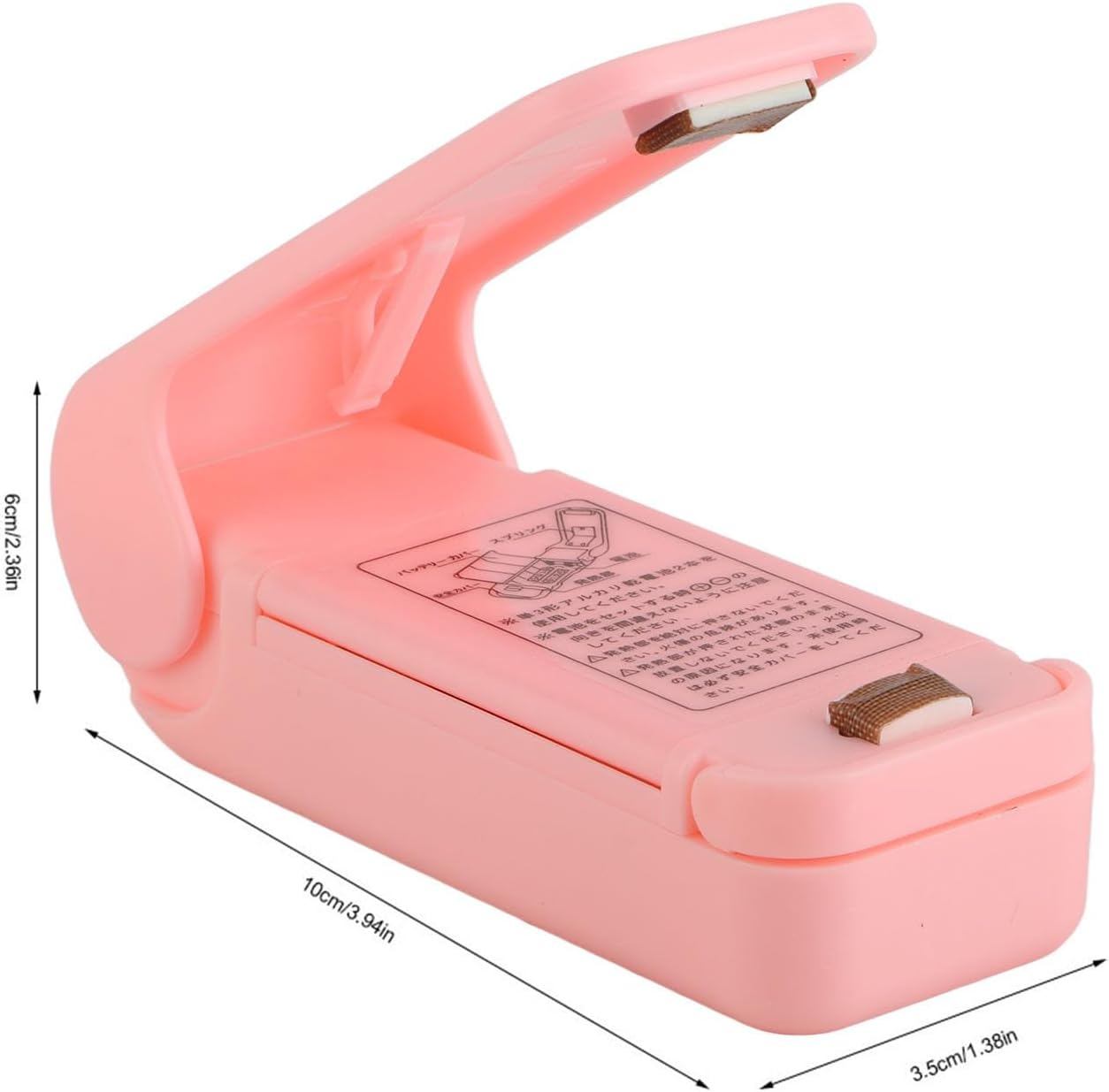 Nimomo Mini Vacuum Sealer Small Portable Manual Vacuum Machine for Keeping Food and Snacks Fresh image number 6