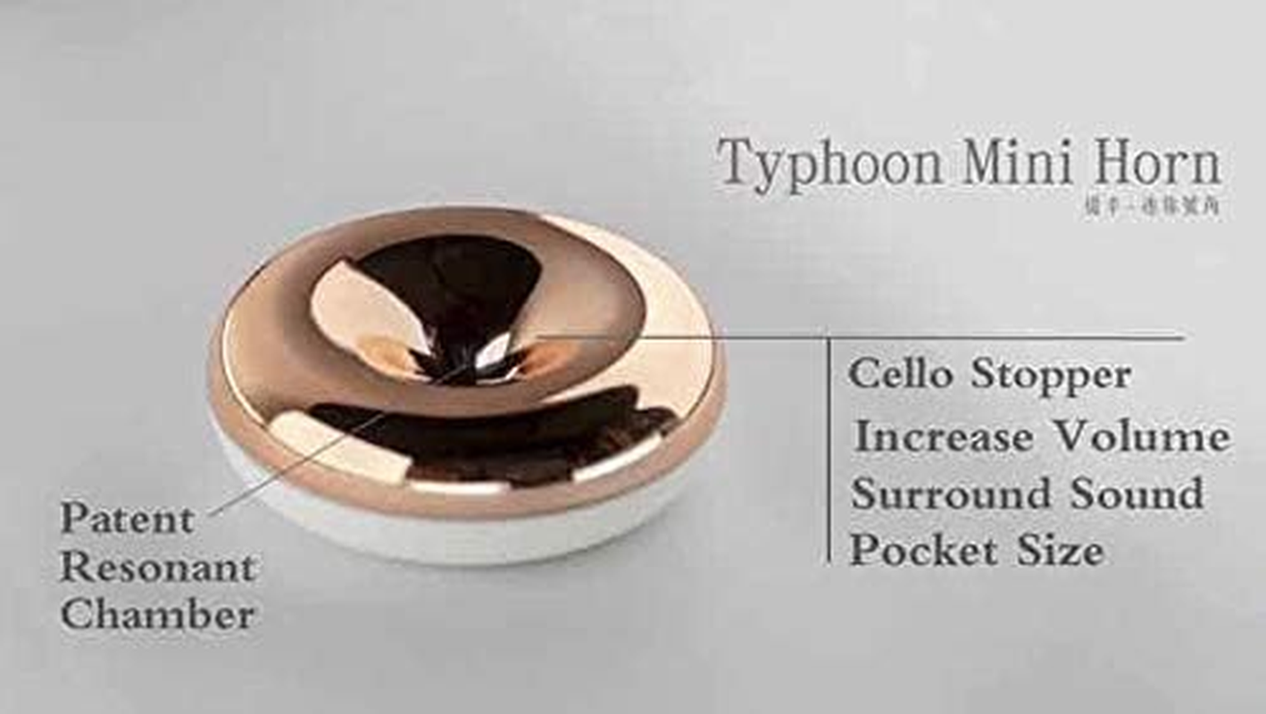 Typhoon Cello Minihorn Endpin Holder (Made in TAIWAN)