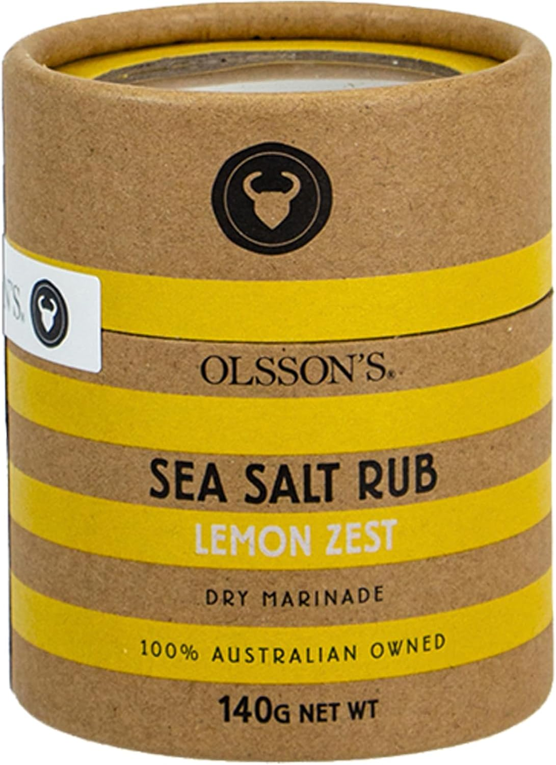 Olsson Lemon Zest Sea Salt Rub 140 G