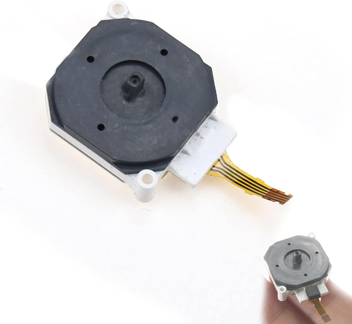 Jeyzuroa Gamepad Controller Replacement Part &ndash; Analog Thumb Stick Joystick and Rocker Cap Compatible with Nintendo 3DS/3DS XL/LL &ndash; 25X22Mm image number 4