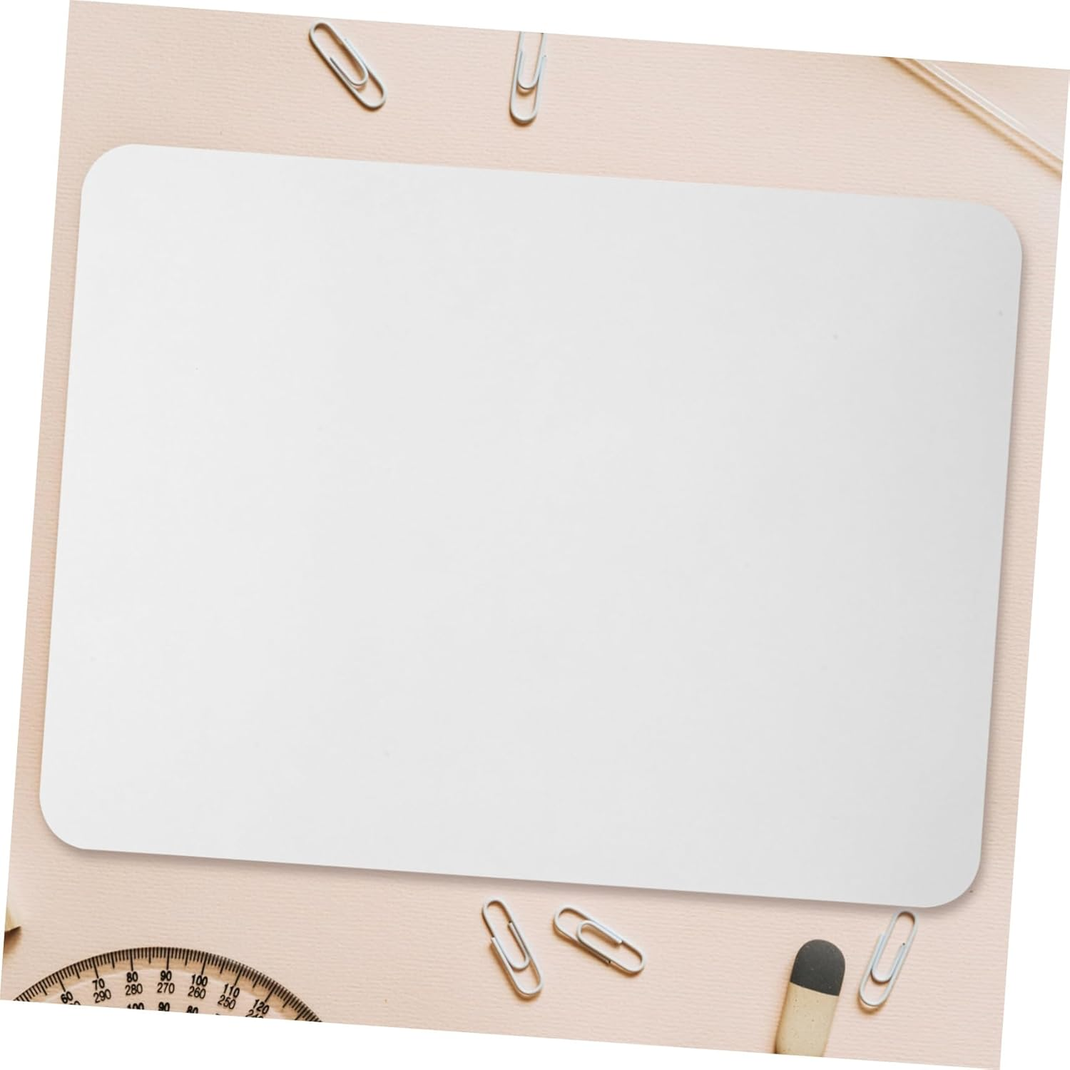 BUTIFULSIC 2Pcs Desk Dry Erase Board Whiteboard Memo Board Home Office Writing Portable Memo image number 5