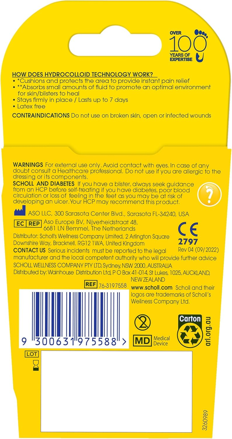 Scholl Blister Plasters Large 5 Pack image number 2