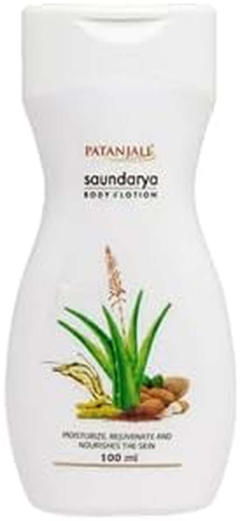Baba Ramdev Patanjali 100% Natural SAUNDARYA Body Lotion (B) 100ML 100Ml