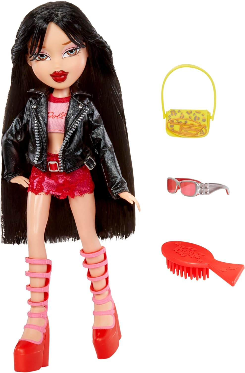 Bratz Babyz Runwayz Doll - Yasmin - 1 Collectible Fashion Doll with Stylish Outfit, Cute Baby Doll with a Necklace That Doubles as a Keychain - Kids Toy - Great for Ages 6 and Older image number 6