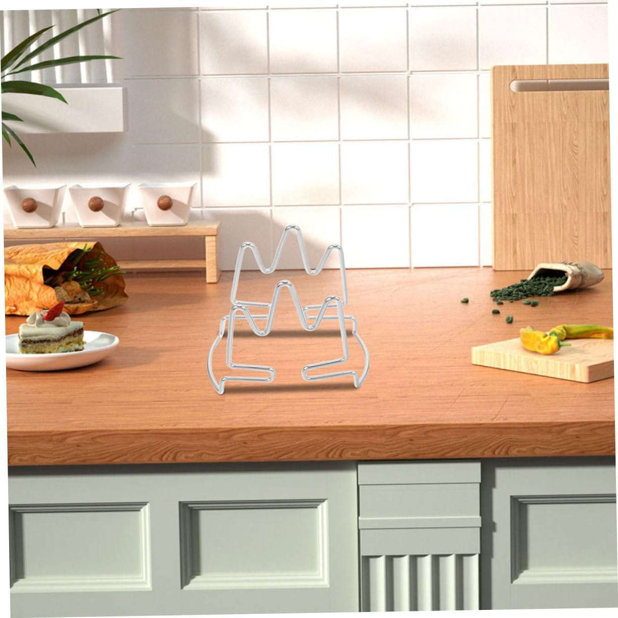 Gatuida 2Pcs Stainless Steel Coffee Stand Drip Holder Stand Portable Filter Paper Holder for Hand Drip Espresso Accessories