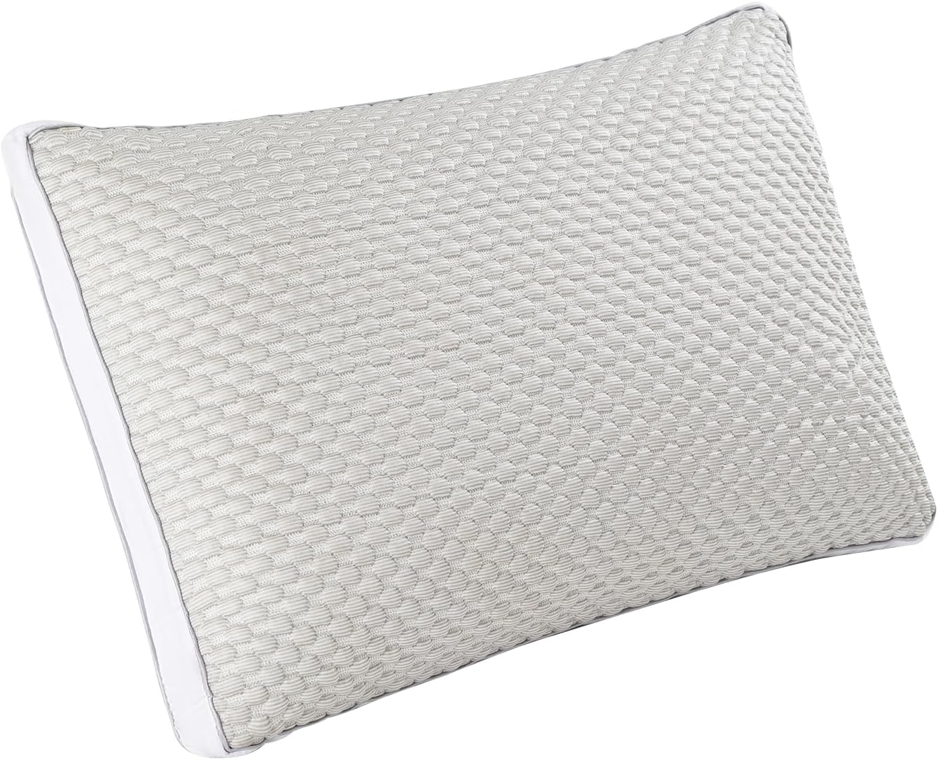 YOUR MOON Soft Support Pillow Queen Size, Down-Alternative Filling Pillows for Sleeping, Thick Fluffy Bed Pillow for Side Stomach Sleepers(Gray) image number 6