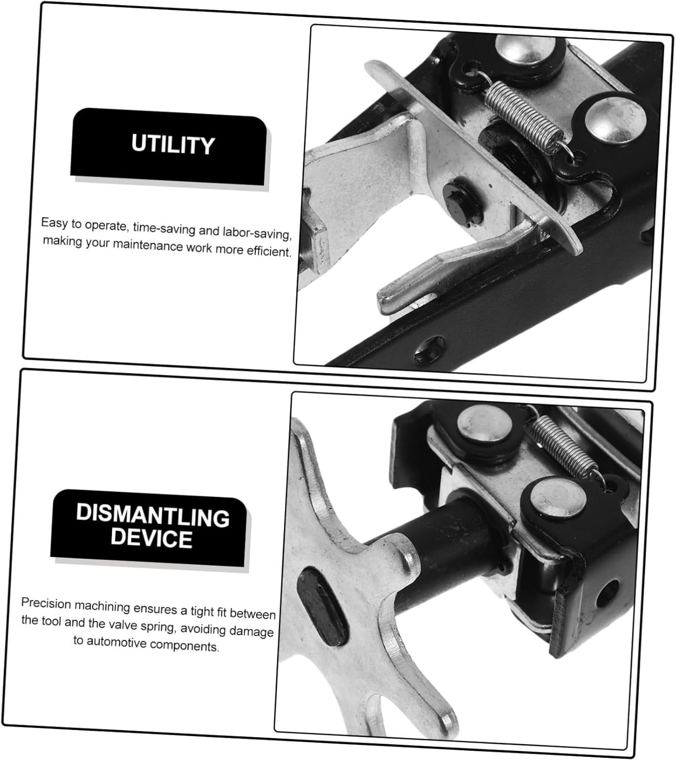 GARVALON Engine Spring Compressor Automotive Engine Valve Spring Compressor Tool Auto Repair image number 4