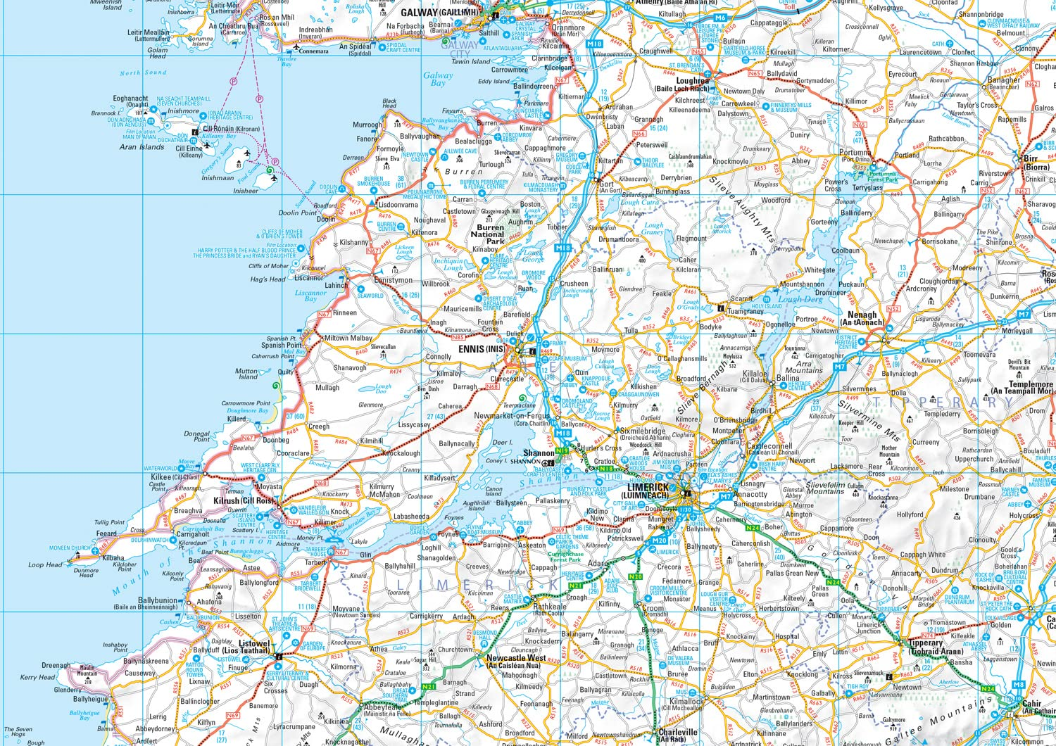 Collins Ireland Touring Map image number 1