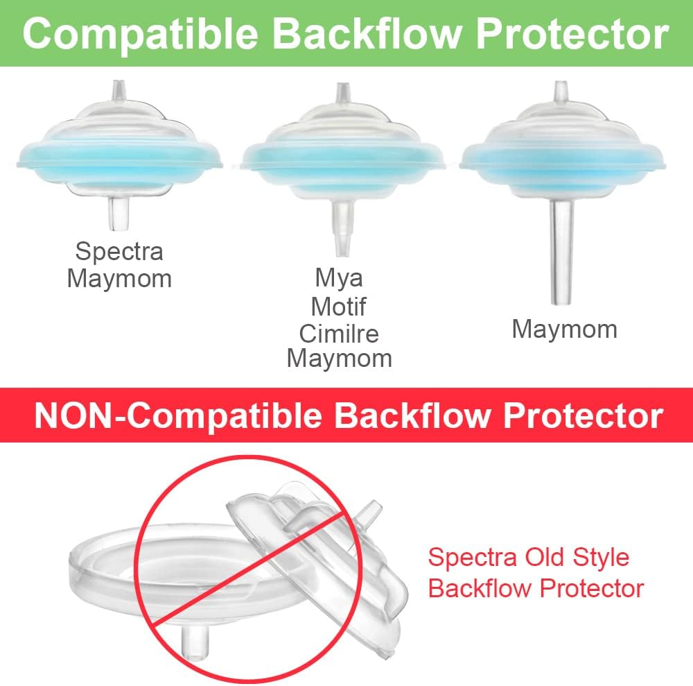 Maymom Silicone Membrane; Designed for Spectra S1 Spectra S2 9 plus Backflow Protector and Maymom Backflow Protectors Long Short and Medium. Blue image number 2