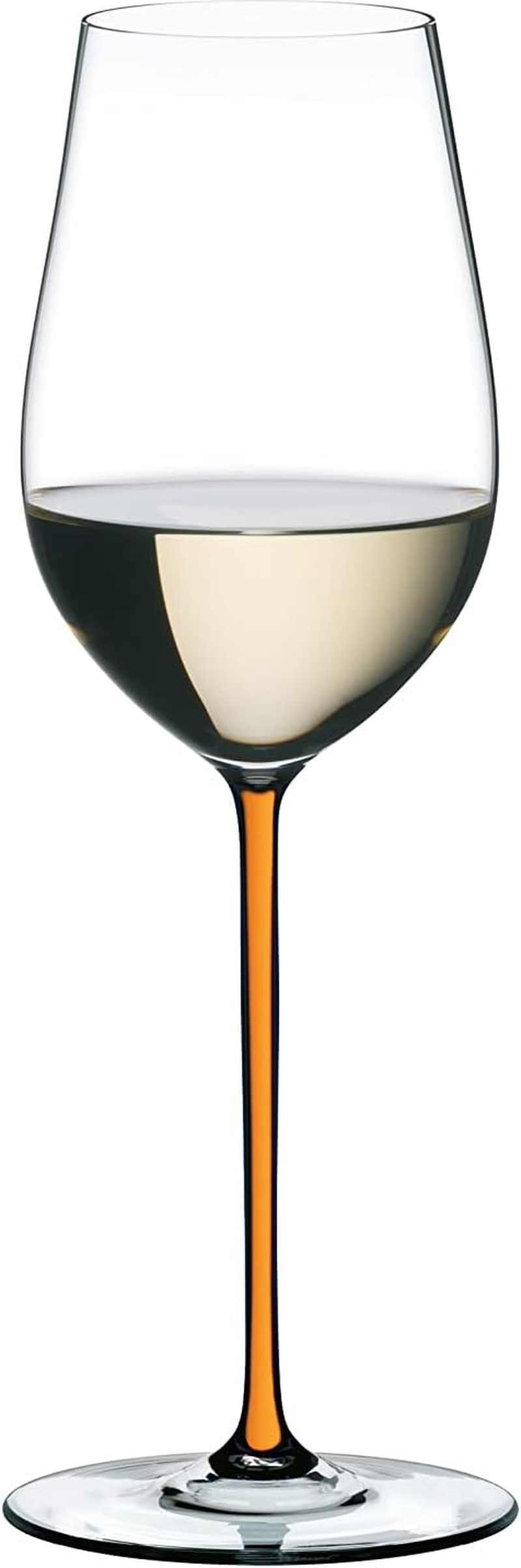Riedel 4900/15O Fat a Mano Riesling Zinfandel White Wine Glass, Orange, 13.6 Fl Oz (395 Ml)
