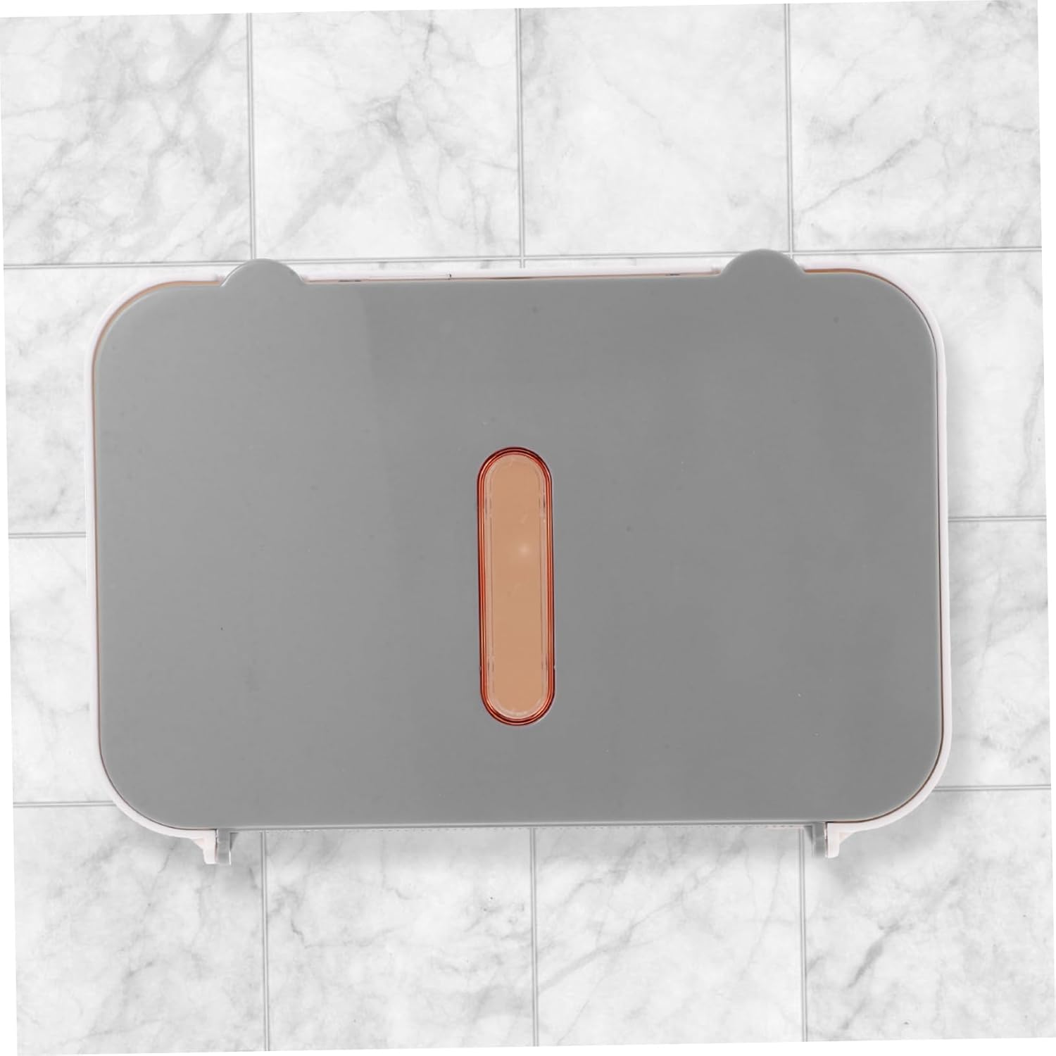 Angoily Bathroom Storage Touchless Paper Towel Dispenser Wall-Mounted Tissue Box Large Capacity image number 3