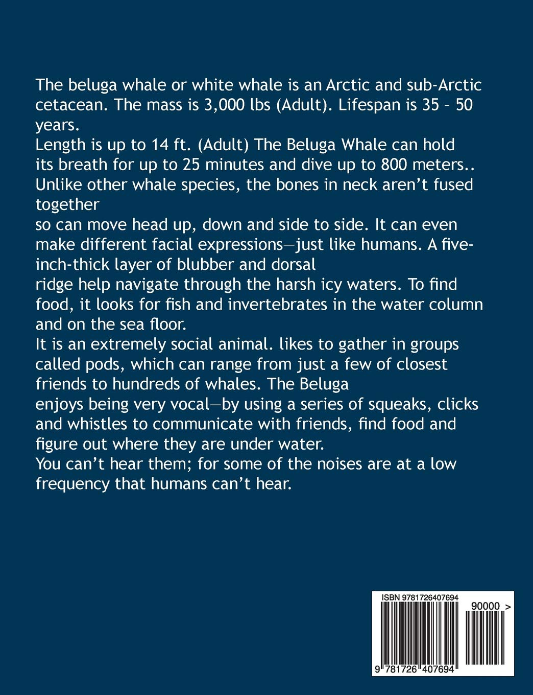 Beluga Whale Mother and Baby College Ruled Line Paper Composition Book: Whale Fans, College Notebook, Middle School Journal, Adult Journals, Composition Notebook image number 1