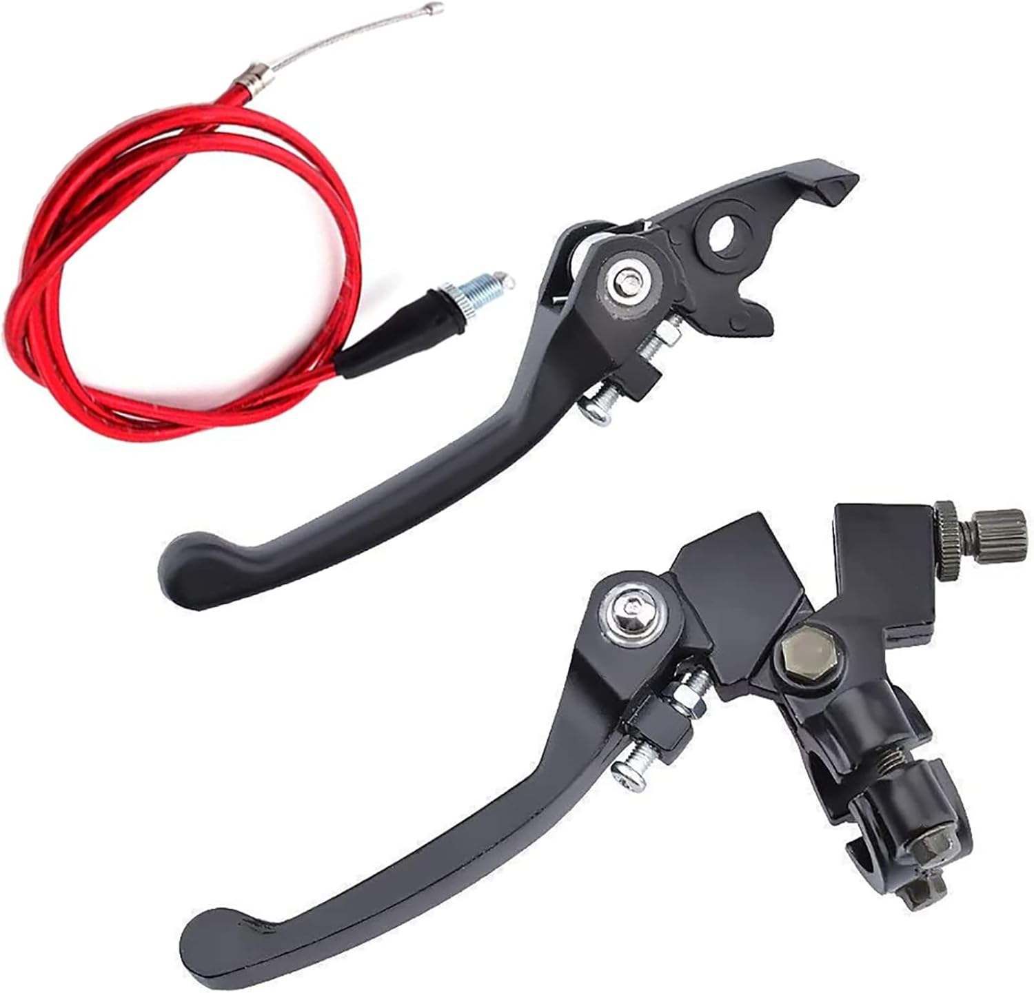 KAKO Clutch Brake Handle Levers for 22Mm 7/8 Inch Handlebar, Fit for 110Cc 125Cc 140Cc TTR SSR Xmotos Apollo 125 Pit Dirt Bike CRF50 CRF70 Motor Bike Motocross Parts image number 3