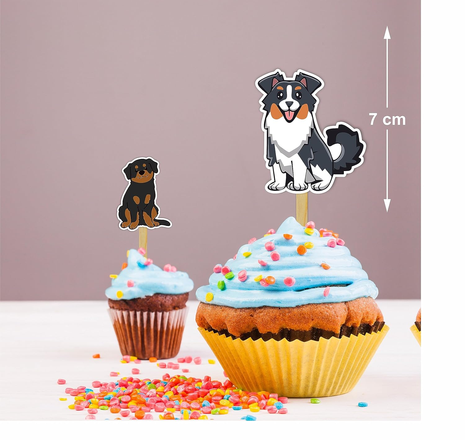 Puppy Dog Cupcake Topper image number 3