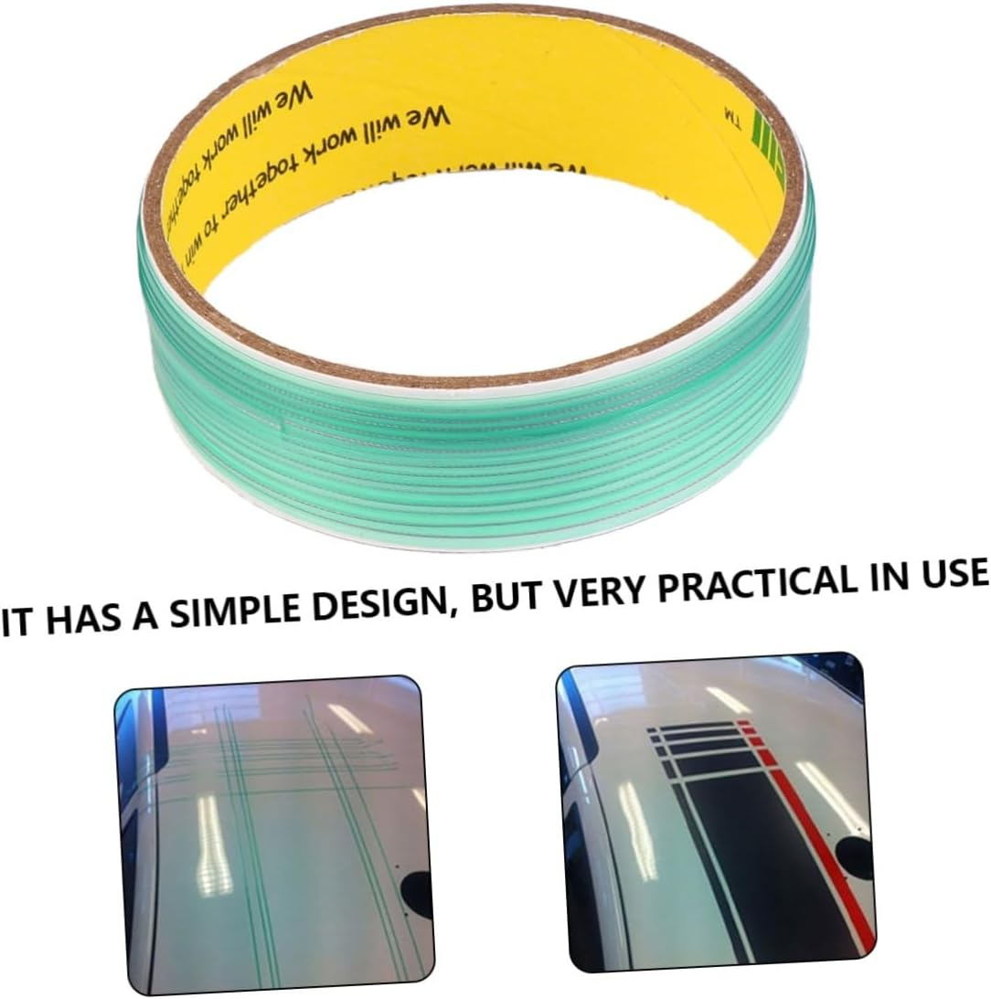 Outanaya 3Pcs Car Tape Cutting Tool Car Film Wrapping Line for Precision Cutting Lightweight and Portable Design for Auto Color Change and Film Application image number 5