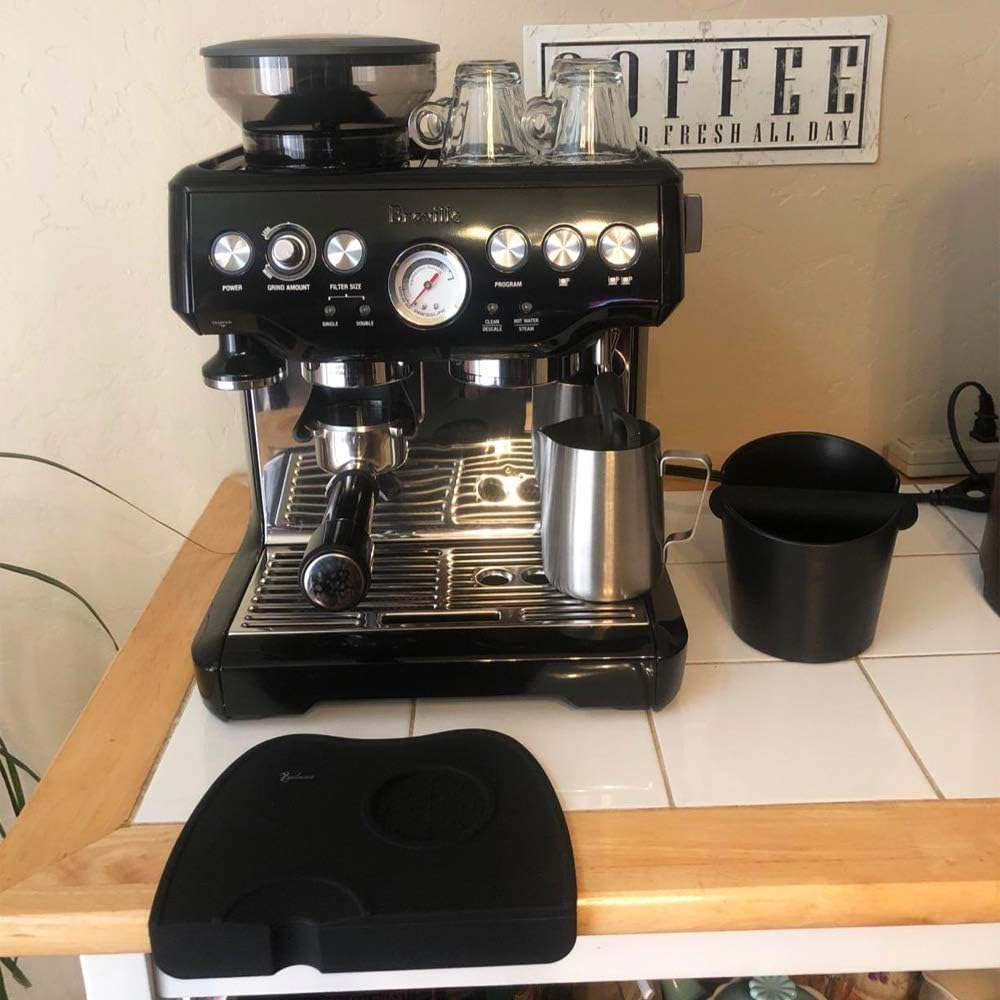 Yolococa Espresso Coffee Knock Box Container for Coffee Grounds Black image number 6