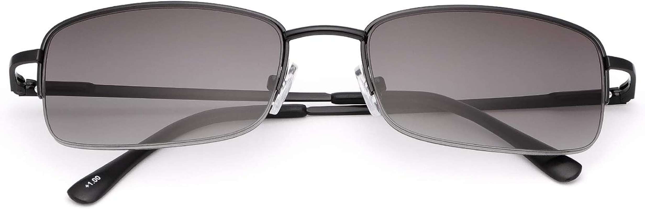 Full Lens Reading Glasses UV Protection Spring Hinge Sunglasses Sun Reader Driving Safety Eyeglasses Shades Eyewear image number 4