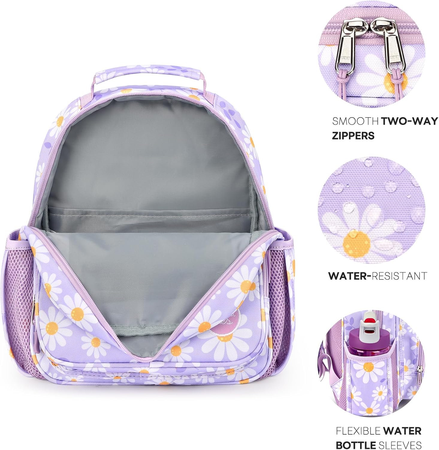 Mibasies Toddler Backpack: Cute Kids Backpacks for Girls Boys - Backpack for Girls Boys image number 7
