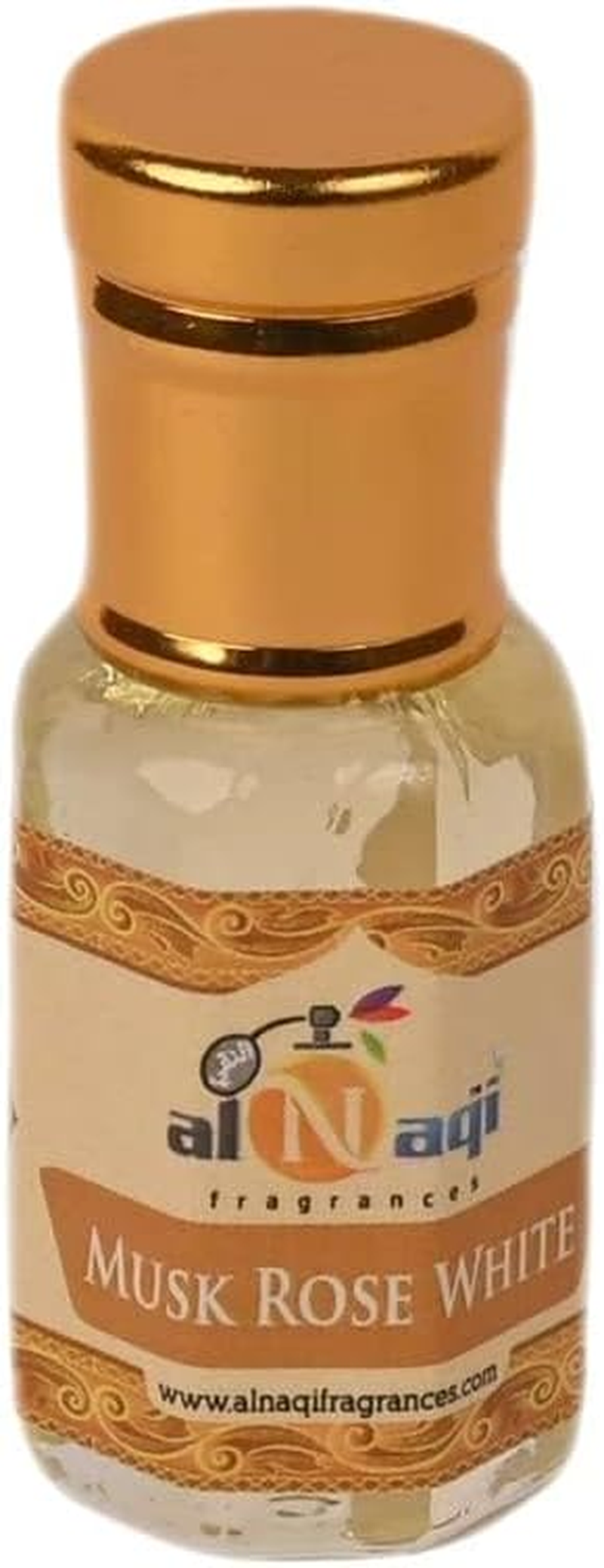 Ethnic Choice Al Naqi Musk Rose White Attar -6Ml| for Men and Women | Pack of 1 | Original & 24 Hours Long Lasting Fragrance | Most Wanted Arabian Aroma | (Unisex) |