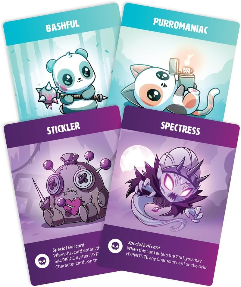 Unstable Games Tic Tac Ko Cute Vs Evil Card Game