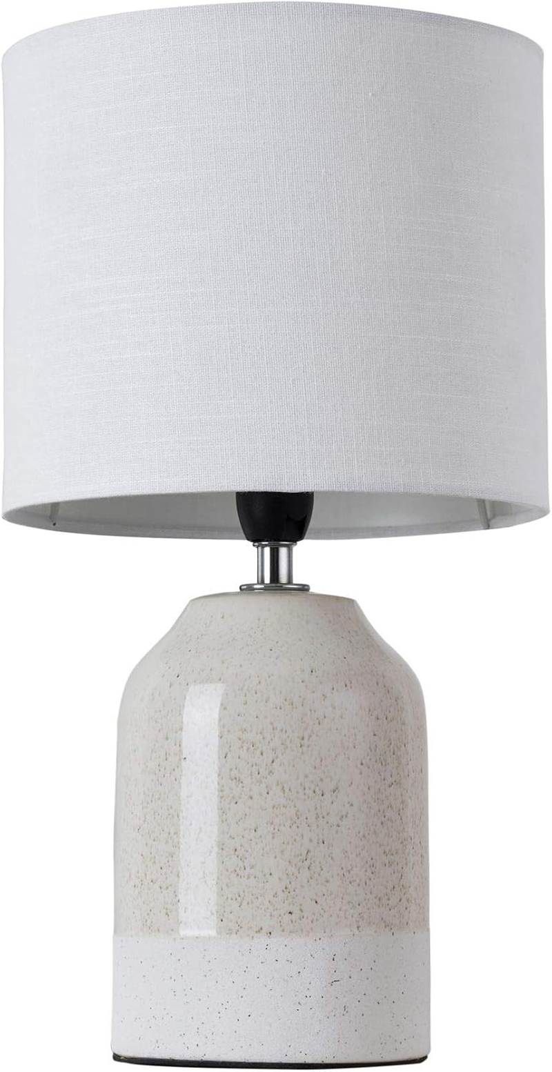 Pauleen 48022 Sandy Glow Max. 20W for E14 Bedside Table Luminaire Beige White 230V Ceramic/Fabric without Lamp