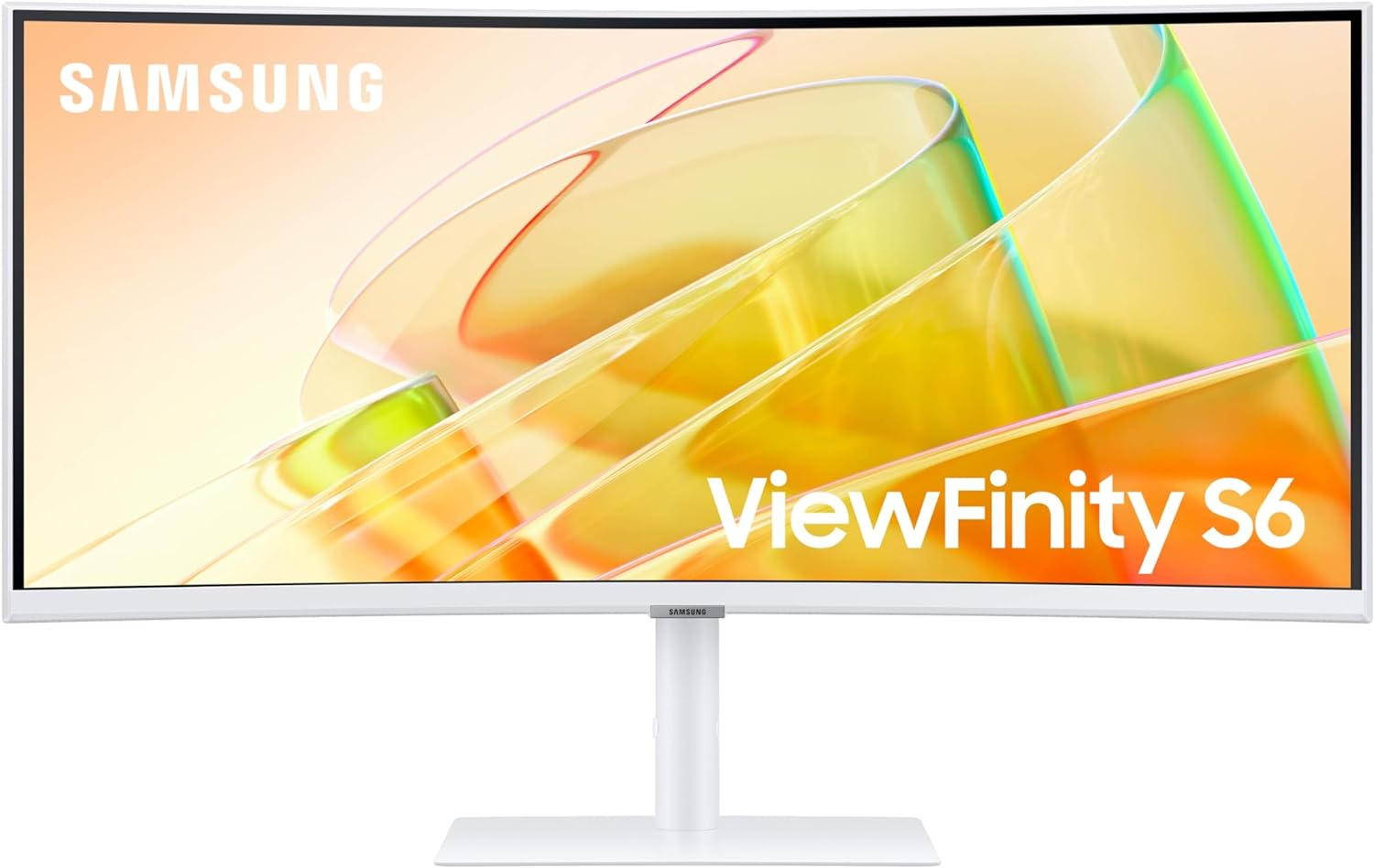 Samsung Viewfinity S65TC 34-Inch Ultra-Wide Curved WQHD Monitor image number 1