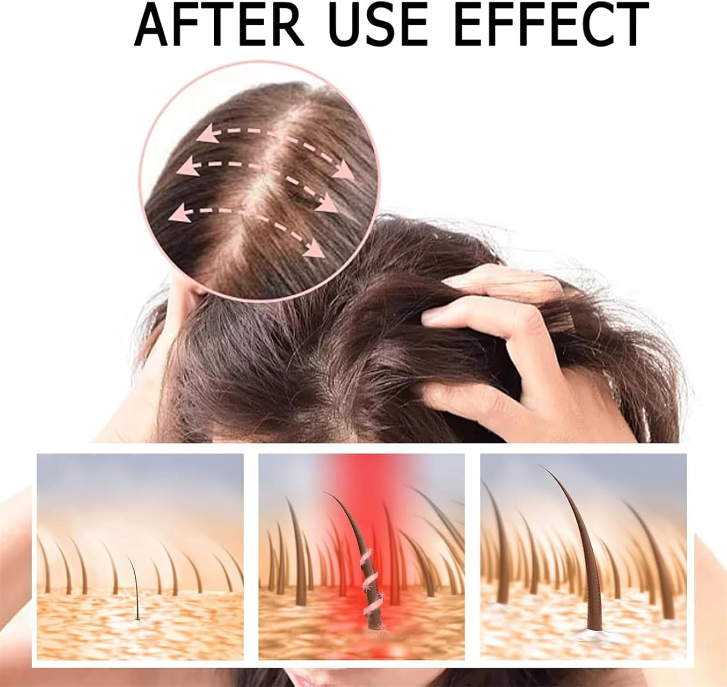 Rosemary Amino Acid Shampoo, Hair Growth Shampoo, Thickening & Strengthening Shampoo with Hydrolyzed Keratin, for Thinning Hairs Women and Men Hair Loss and Oily Scalp (1Pc) - 1Pc image number 2