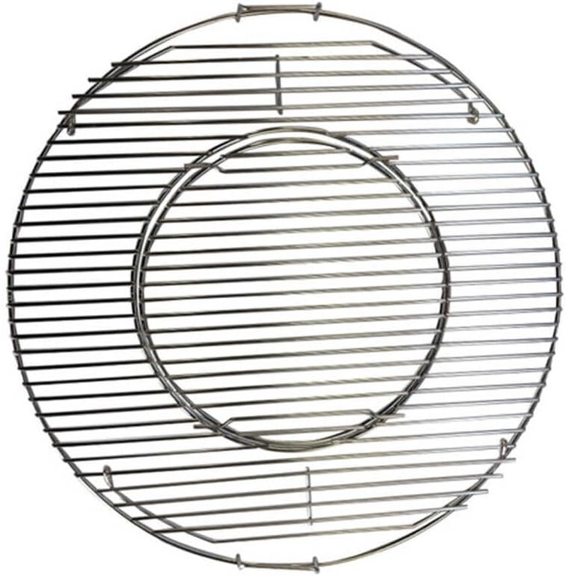 Stainless Steel round BBQ Grill with Removable Center | Suits 57Cm Weber image number 1
