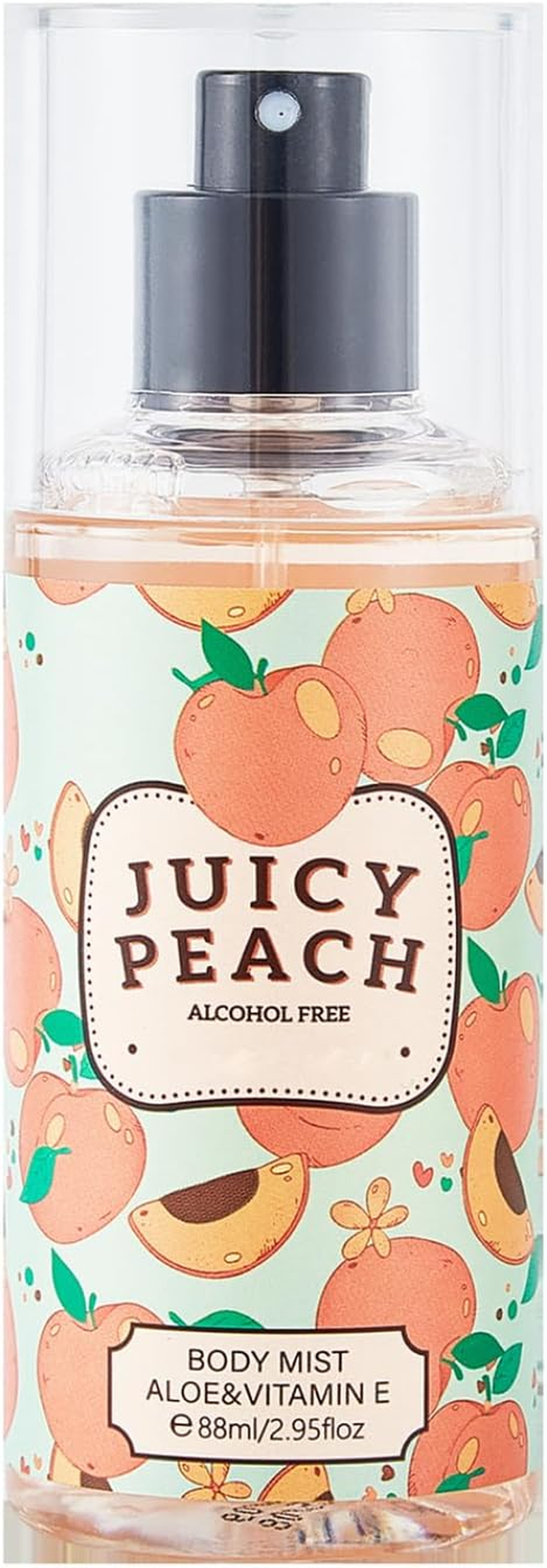 Yhong Grape Hami Melon Scented Body Mist 88Ml Non Alcoholic Perfume Spray for Women Men Lightweight Long Lasting Fragrance Fresh Apple One Size