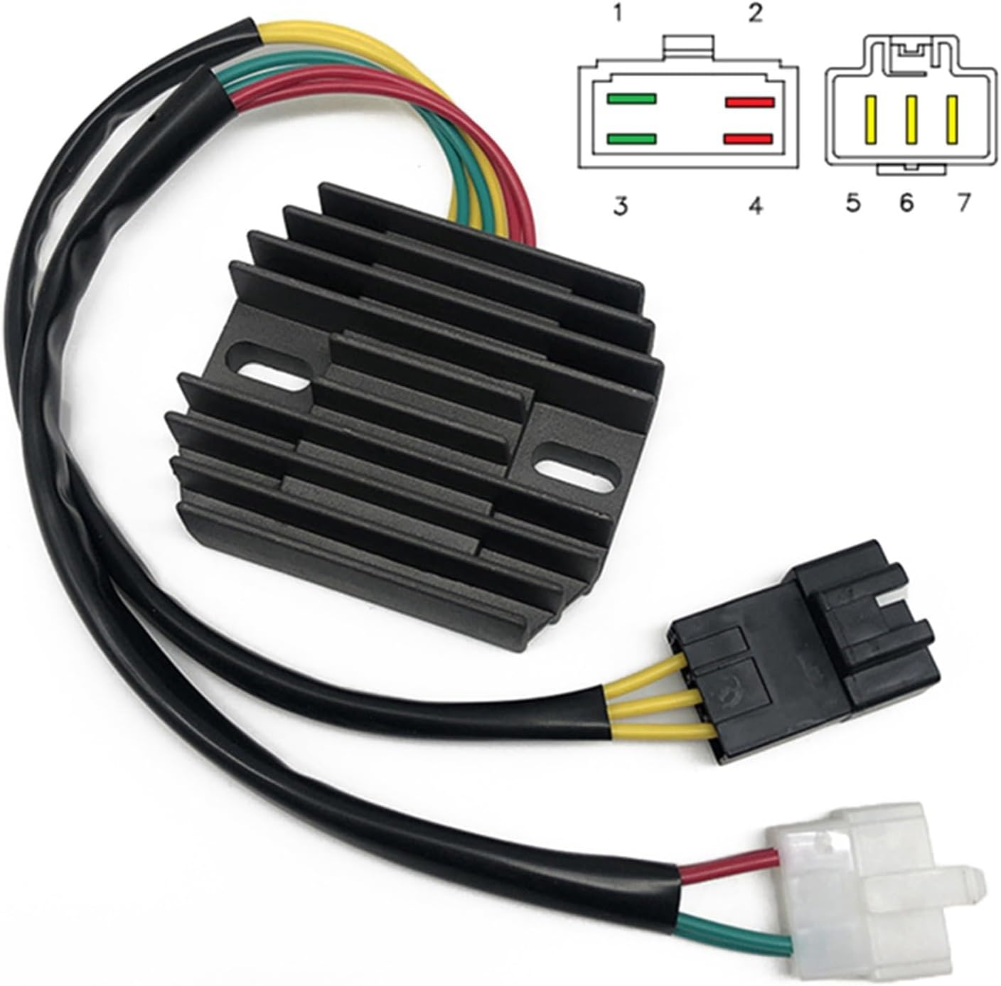 Rectifier Parts 31600-MBW-D21 31600-MBW-G90 Rectifier Voltage Regulators for CBR 600 F4I Motorcycle Voltage Regulator Rectifier image number 6