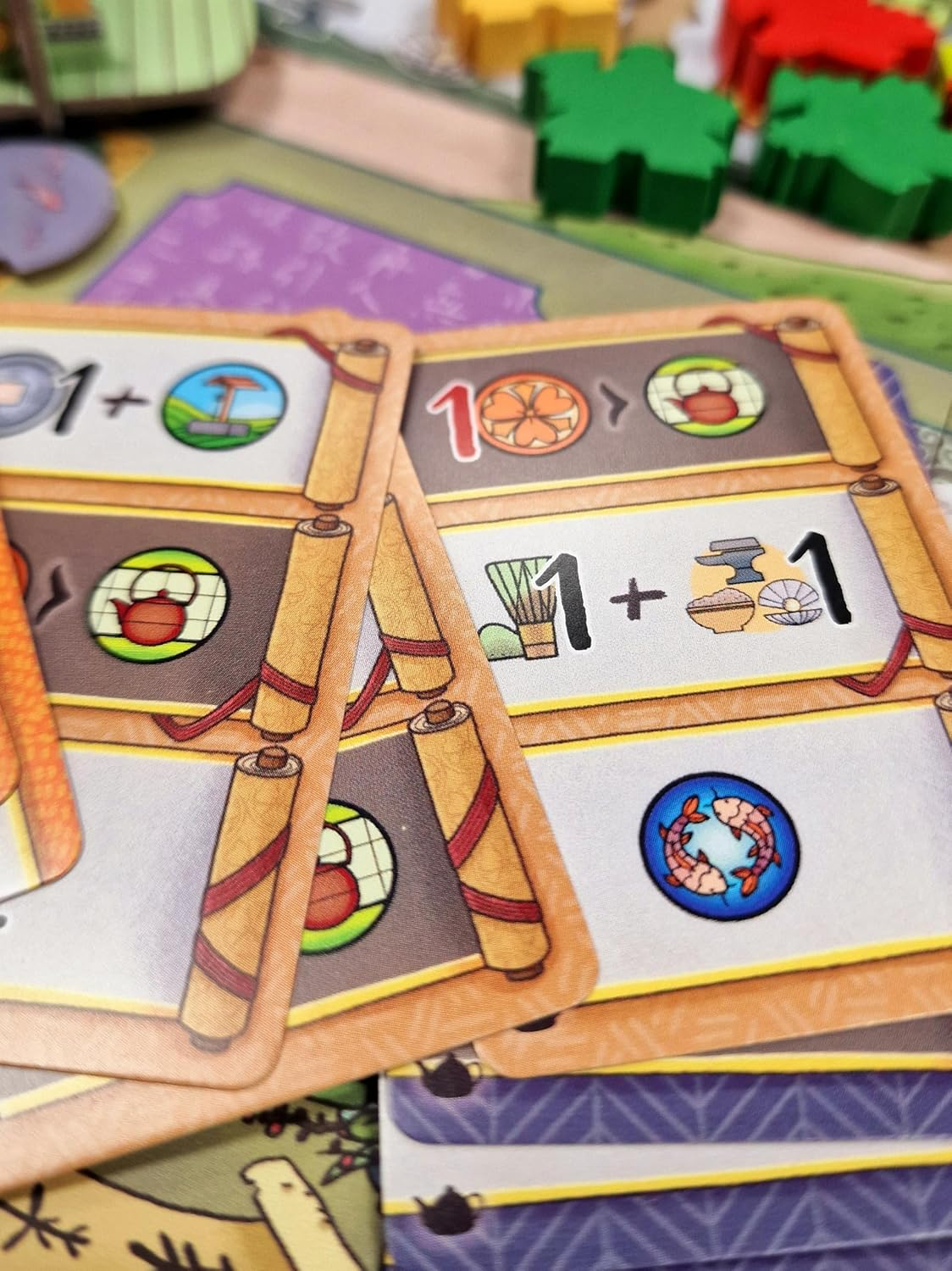 Devir Games | the White Castle Matcha Expansion | Strategy Board Game | 1-4 Players, Ages 12+ image number 5